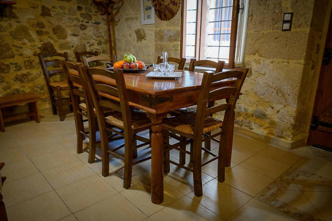 Traditional Stone Mezonete Krousonas  Εξωτερικό φωτογραφία