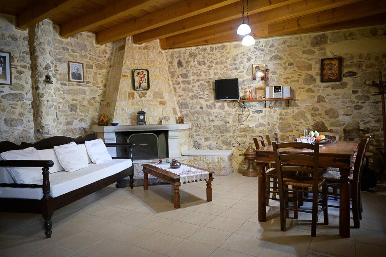 Traditional Stone Mezonete Krousonas  Εξωτερικό φωτογραφία